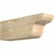 Ekena Millwork Carmel Rough Sawn Rafter Tail, Douglas Fir, 6"W x 8"H x 24"L RFT06X08X24CAR00RDF - alternate 1